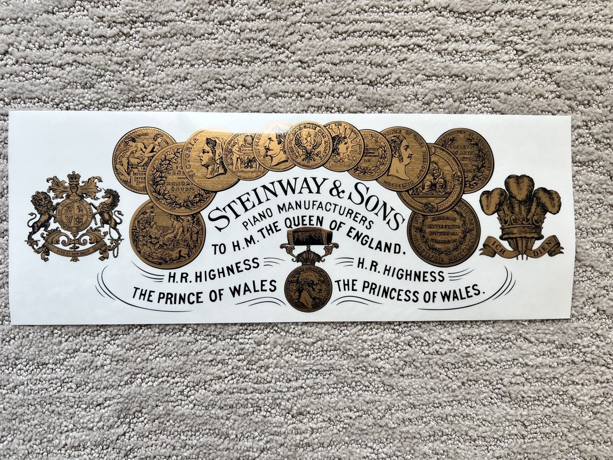KYO　19＋20世紀スタインウェイ デカール Steinway A+B KYO 19＋20世紀スタインウェイ デカール Steinway A+B steinway
