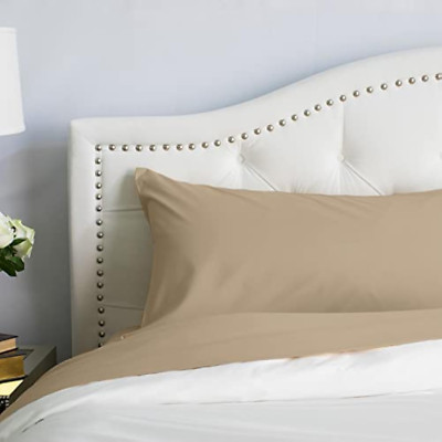 Light Mocha Cooling Sheet Set - 1500TC Extra Soft for Hot Sleepers - Cal King