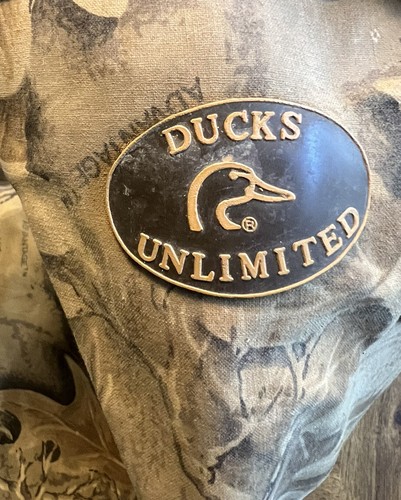Mens Vintage Ducks Unlimited Insulated Camouflage Hunting Wading Boots Size 11 - Picture 9 of 17