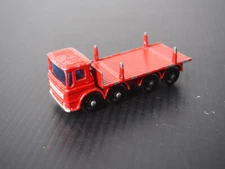 10 Red Pipe Truck 1 Leyland Lesney Matchbox Series