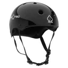 PRO TEC CLASSIC SKATE GLOSS BLACK HELMET