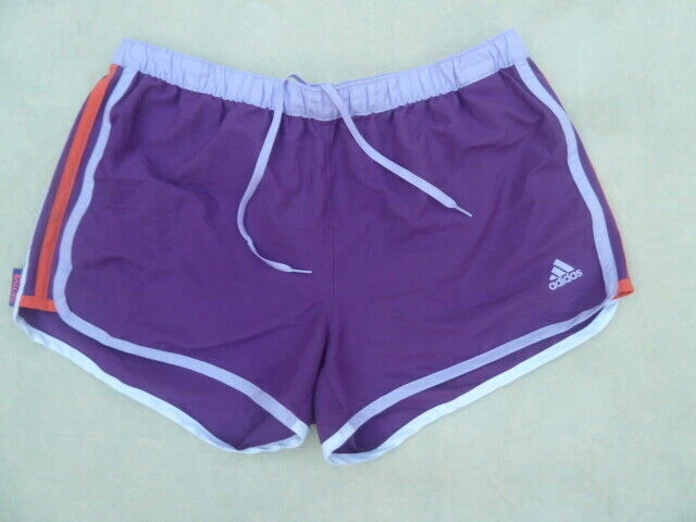 Purple adidas shorts clearance womens
