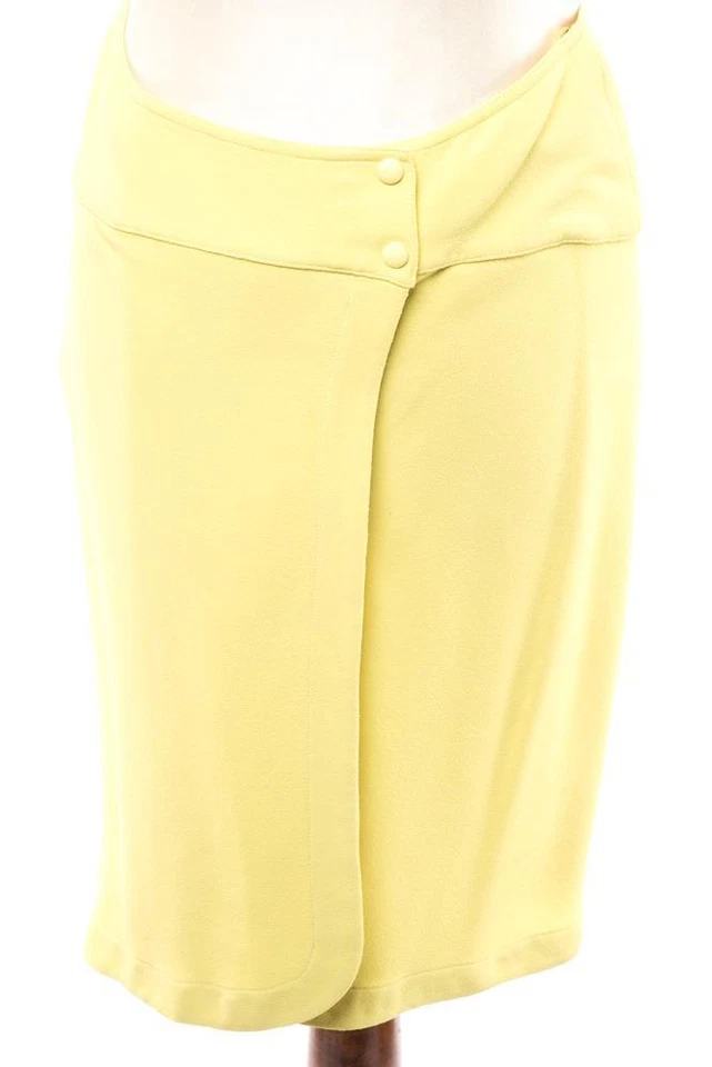 FALDA DE LANA THIERRY MUGLER VINTAGE AÑOS 80 FR 40, EU 38, US 10, UK 12 MEDIANA COMO NUEVA