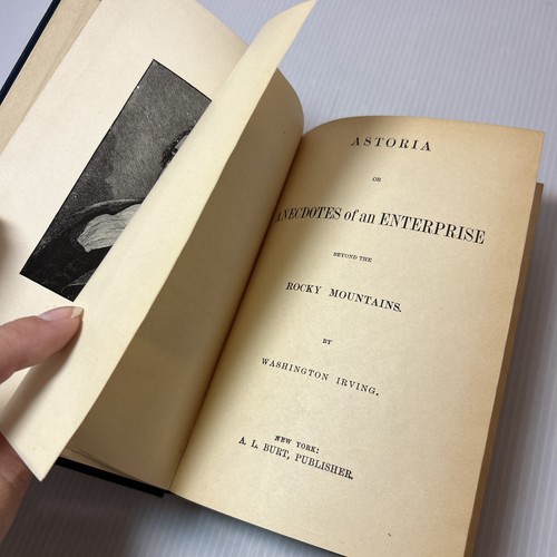 Washington Irving's Works ~ A L Burt Publish (Early 1900s) 8 Volume Set HC, RARE - Imagen 9 de 23