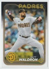 2024 Topps Baseball #162 Matt Waldron RC - Padres