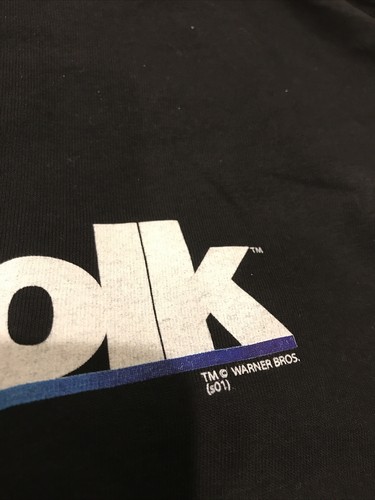QUEER AS FOLK BLACK T SHIRT XL VINTAGE 2001 NEW NOS - Picture 4 of 8