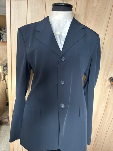GRAND PRIX Hunt COAT *Mens 39S*  *Made in Canada NAVY VGC