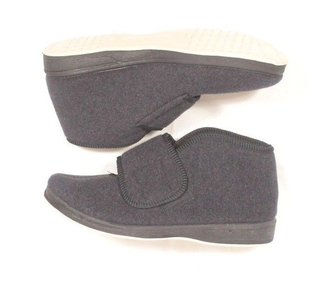 Foamtreads Tradition Womens Blue Plush Comfortable Boots Navy Blue Size 9 Foamtreads Tradition Womens Blue Plush Comfortable Boots Navy Blue Size 9