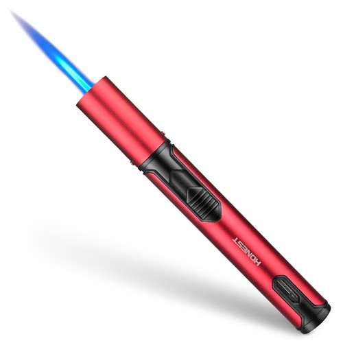 Torch Butane Lighters Adjustable Jet Flame Windproof Butane Refillable Lighter - Picture 10 of 15