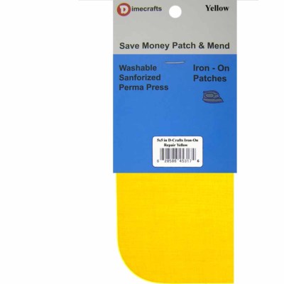 2 Iron-On Repair Patches 5 x 5 Inch Compare to Bondex Grey
