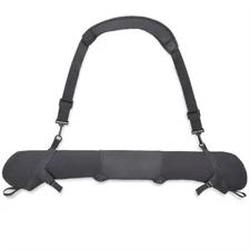 Neoprene Compound Bow Sling Removable & Adjustable Shoulder Strap, Black