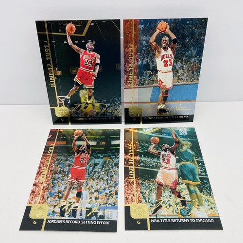 Michael Jordan Jumbo Card Lot Upper Deck HOF MVP Chicago Bulls 25 Cards Total - Picture 2 of 13
