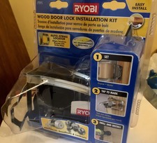 Ryobi A99dlk1 Wood Door Lock Installation Kit For Sale Online Ebay