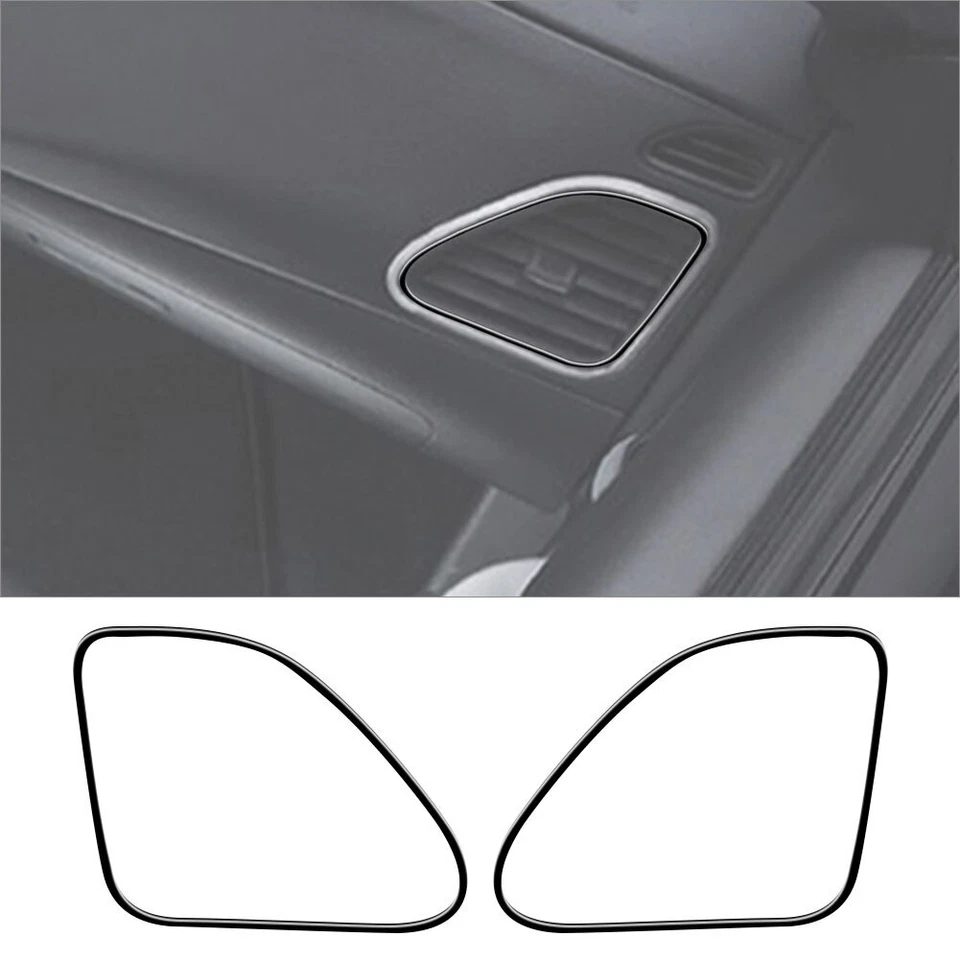 Kit interior completo negro brillante 38 piezas cubierta embellecedor para Chrysler 200 sedán Foto 3 de 4