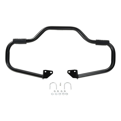 Mustache Engine Guard Highway Crash Bar For Harley Dyna Super Glide Low Rider US - Picture 3 of 12