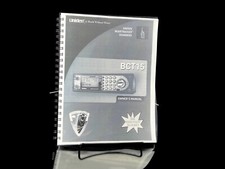 Uniden BCT15 Instructions Operating Manual User Guide Coil Bound