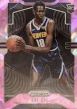 2019-20 Panini Prizm Basketball Base #282: Bol Bol Panini Prizm Pink Ice