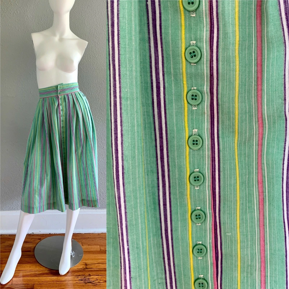 Button skirt xs cheap