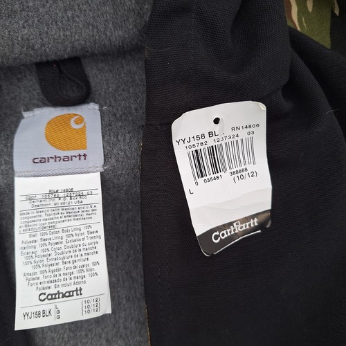 New Carhartt Kids Youth Jacket YYJ158 Medium size 8 NWT - Picture 6 of 7