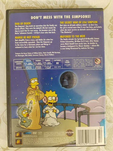  Bart Wars The Simpsons - Bart Wars (DVD, 2005) Perfect Condition FREE SHIPPING - Picture 4 of 11
