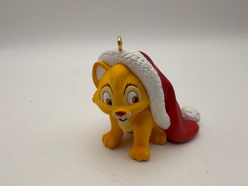Disney Oliver Cat Grolier Christmas Magic Hanging Ornament