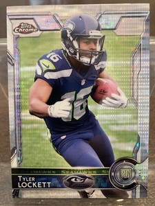 2015 Topps Chrome Tyler Lockett Rookie RC Pulsar Refractor #178 Seahawks