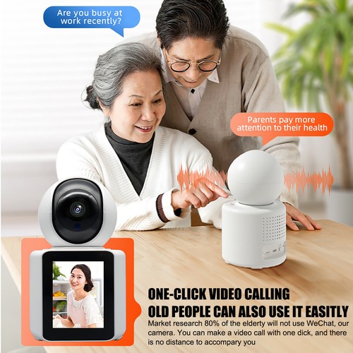 1080P Two-Way video Camera Wireless WiFi Home Security DVR Night Vision Baby Cam - Picture 6 of 11