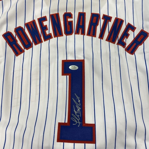 Thomas Ian Nicholas Signed custom Cubs Jersey The Movie Rookie of the Year PSA