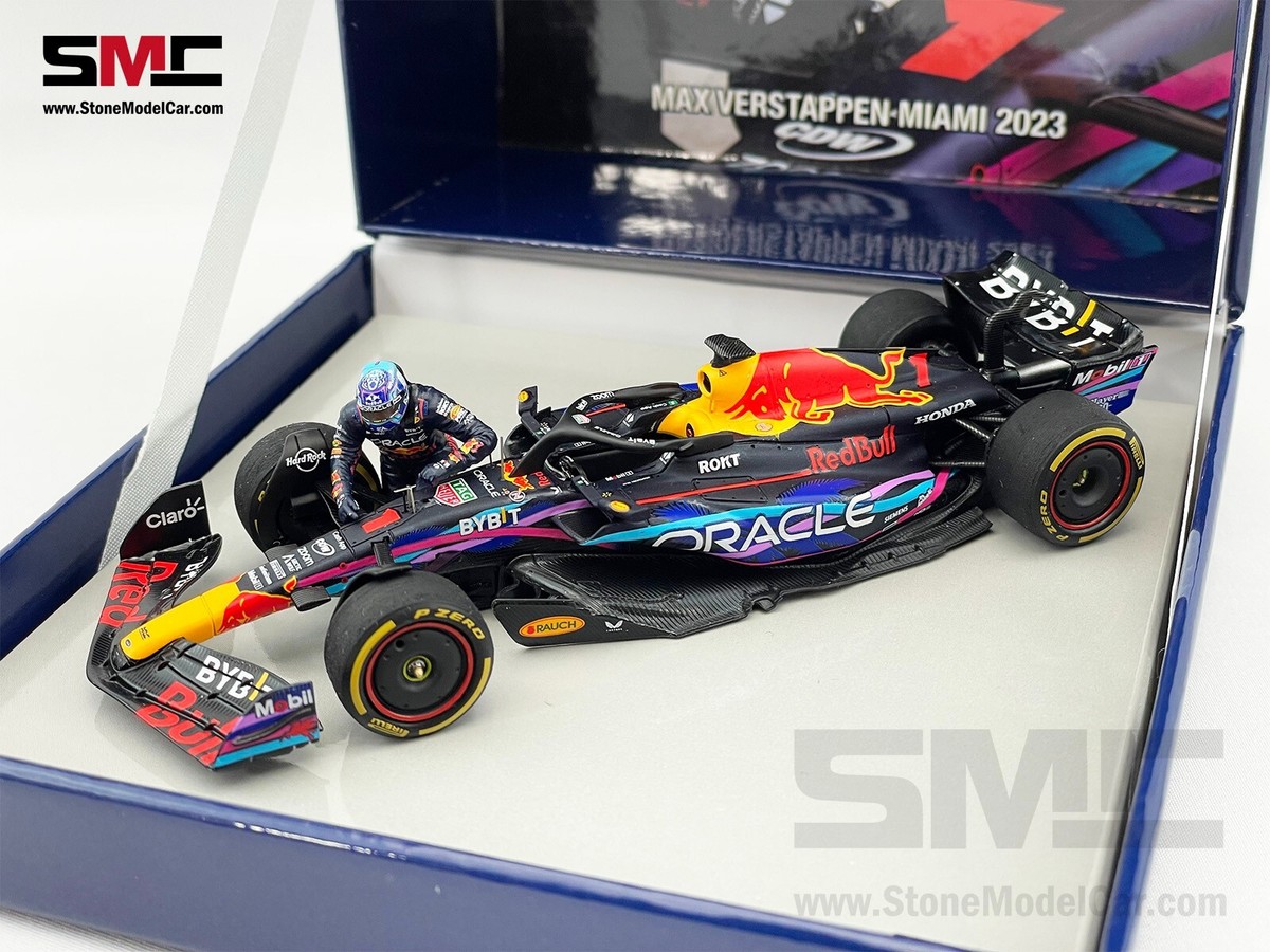Red Bull F1 RB19 Max Verstappen US Miami 2023 World Champion
