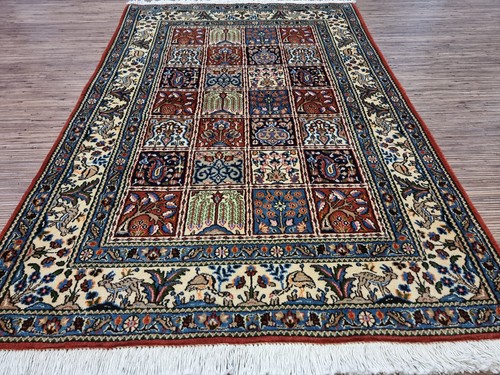 2210129-Wunderschöner Original Persischer Moud,142x97 cm²,Tappeto,Carpet - Bild 4 von 12