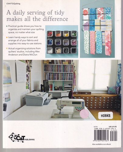 ORGANIZING SOLUTIONS FOR EVERY QUILTER: An Illustrated Guide (2011 Softbound){G3 - Imagen 2 de 2