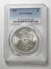 1887 P PCGS MS64 Morgan Silver Dollar $1 US Mint Coin