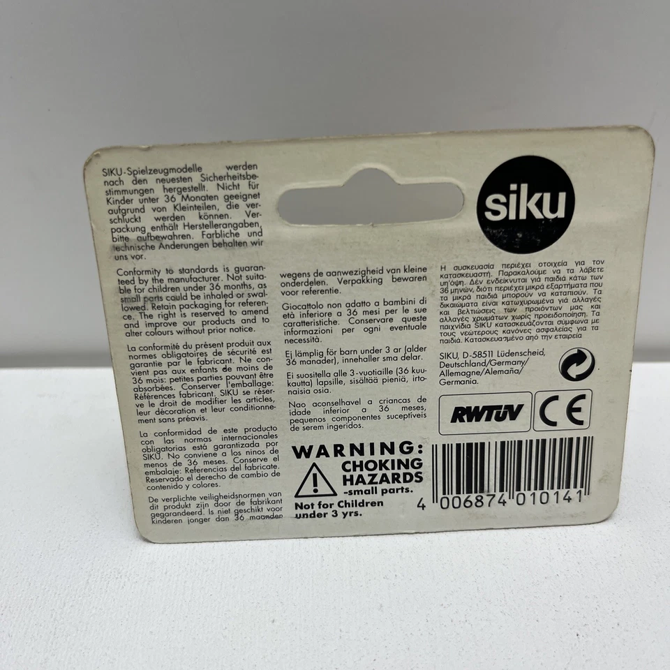 Camión grúa Siku 1/64 (remolcador) 1014 ANNA392 ¡Nuevo en paquete! Foto 2 de 4