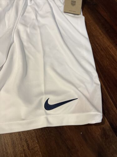 New Nike Mens Team USA Soccer Jersey Shorts Size 2XL White - Picture 3 of 4