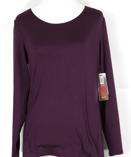 32 Degrees Heat Women's Scoop Top Long Sleeve Baselayer Lightweight S,M,L,XL,2XL - Picture 17 of 25