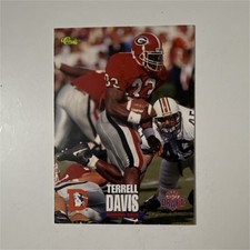 1995 Classic NFL Draft Terrell Davis #54 Denver Broncos Football Trading Card