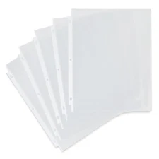 Pen+Gear Standard Sheet Protectors 25041- 100 Count 8.5"x11" Clear Polypropylene
