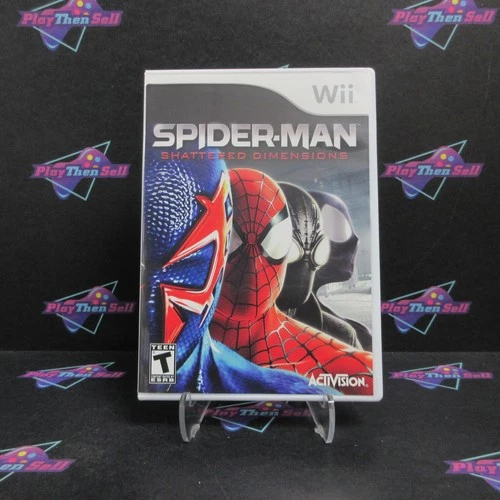 Refurbished Spider-Man Shattered Dimensions Nintendo Wii Complete  - Excellent..