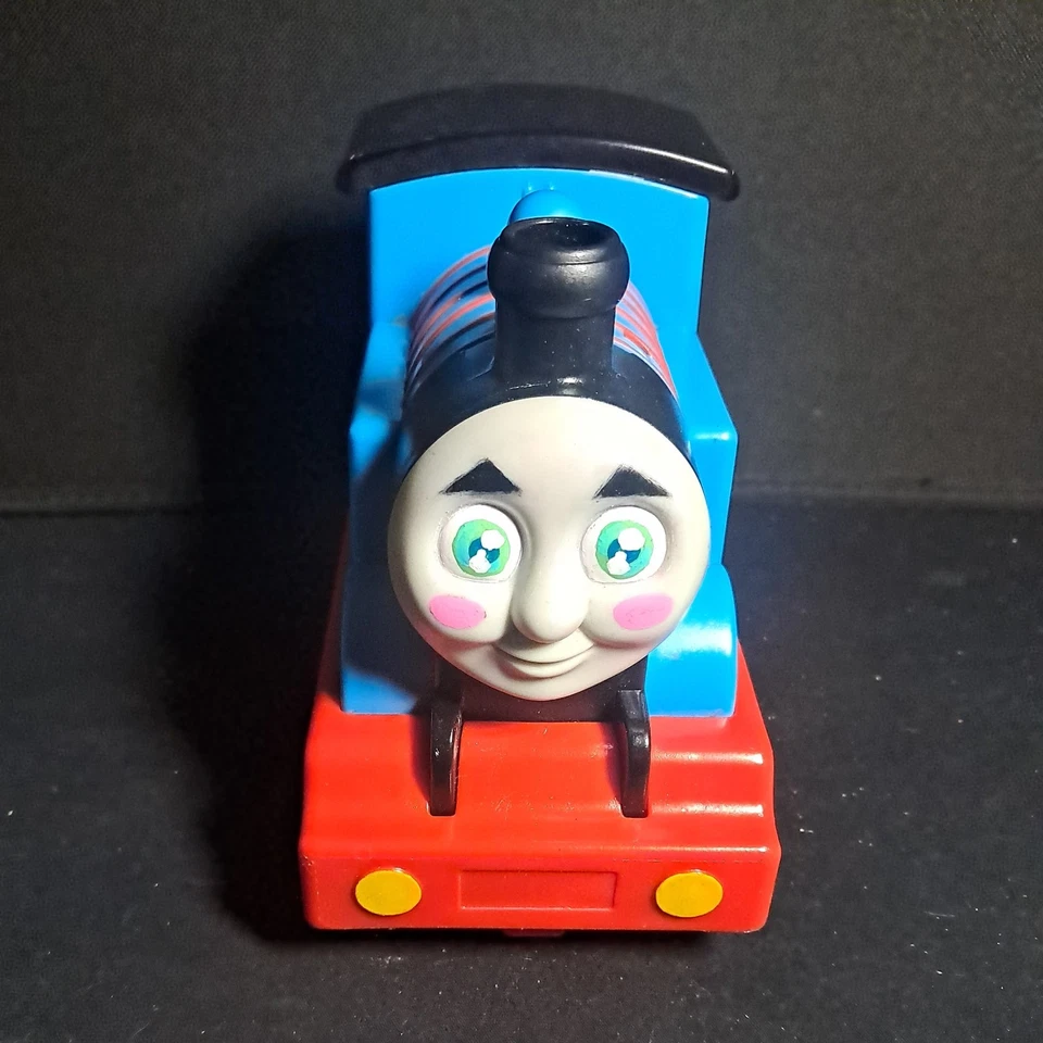 Raro juguete Talking Thomas The Train Mattel, 8"x6"x4" funciona con pilas Foto 2 de 4