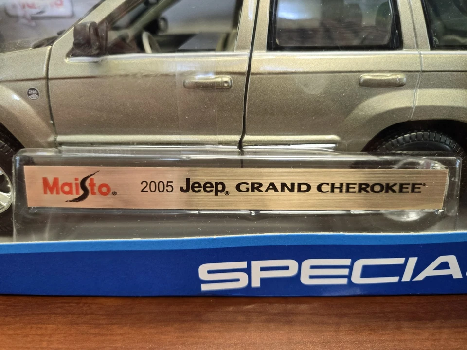 RARE 2005 Jeep Grand Cherokee Maisto Diecast NIB 1/18 Special Edition 2014 - Image 2 of 4