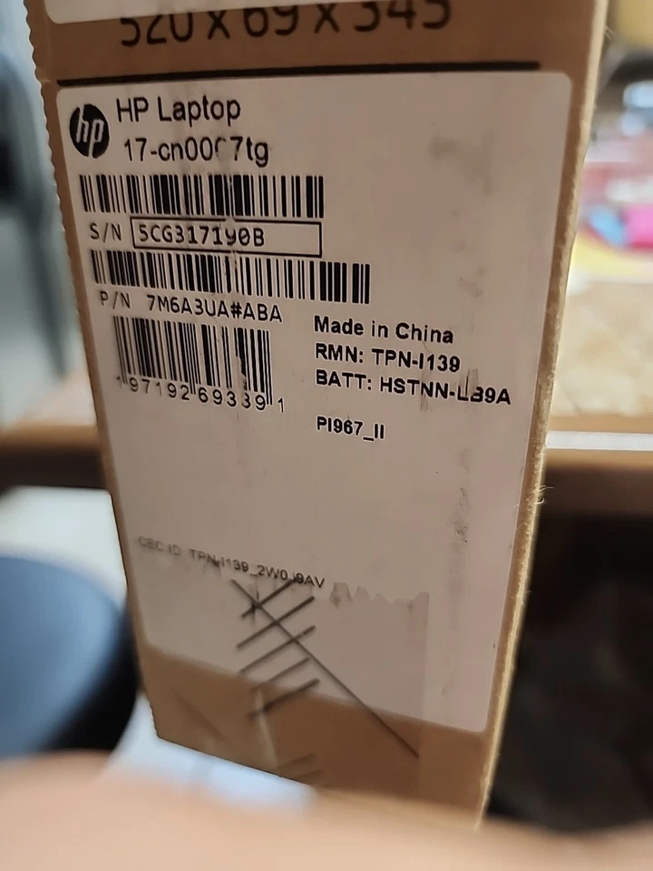 Hp Laptop 17-cn0007tg BRAND NEW And Sealed - Image 4 of 4