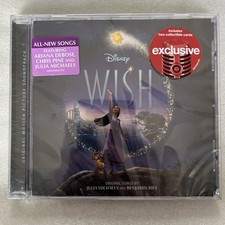 Wish - Disney Soundtrack OST (CD, Target Exclusive Collectible Cards) NEW