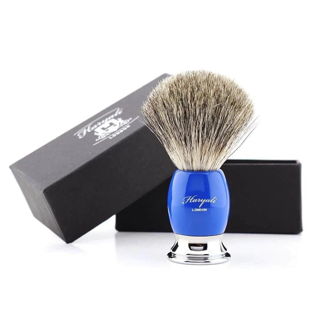 Shaving Brush-Men's Shaving Brush with Super Badger Bristles and Resin Handle thumbnail 8