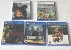 SEALED PS5 PS4 LOT. Final Fantasy 16, RE2, Shin Megaami 3, Overcooked Eat, Left