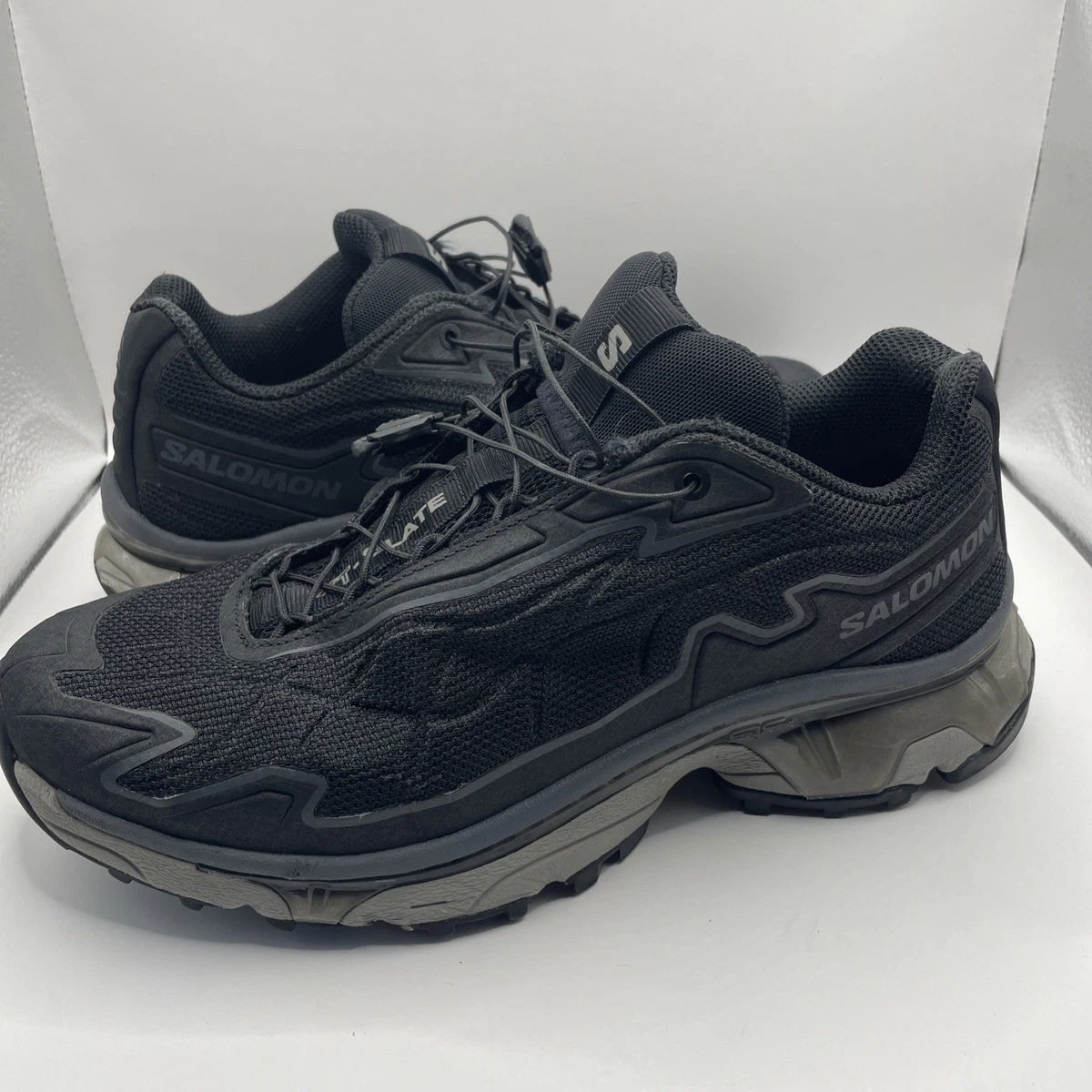 Salomon XT-Slate Advanced Black Frost Grey for sale | eBay