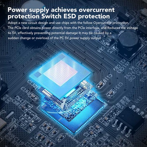PCIe To Type C Expansion Card High Speed USB3.2 20Gbps Driver Free PCI Expres CB - Afbeelding 15 van 23