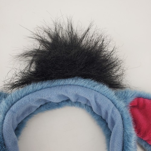 Vintage Walt Disney Eeyore Headband Plush Floppy Ears Blue - Picture 3 of 7