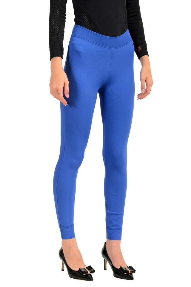 Dsquared2 Women's Blue Stretch Pants Leggings US XS IT 38 - Image 3 of 4