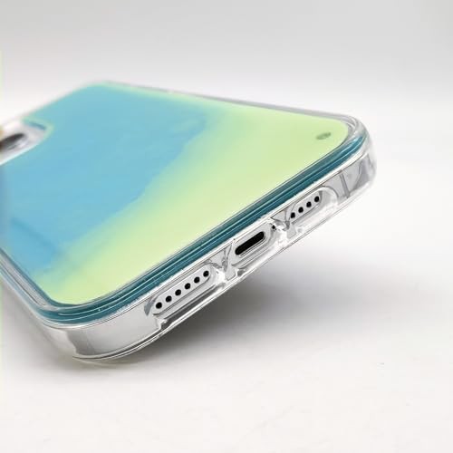 Fluorescent Case Compatible iPhone 16 Pro Max Lightblue / Luminous Lightblue - 第 2/8 張圖片