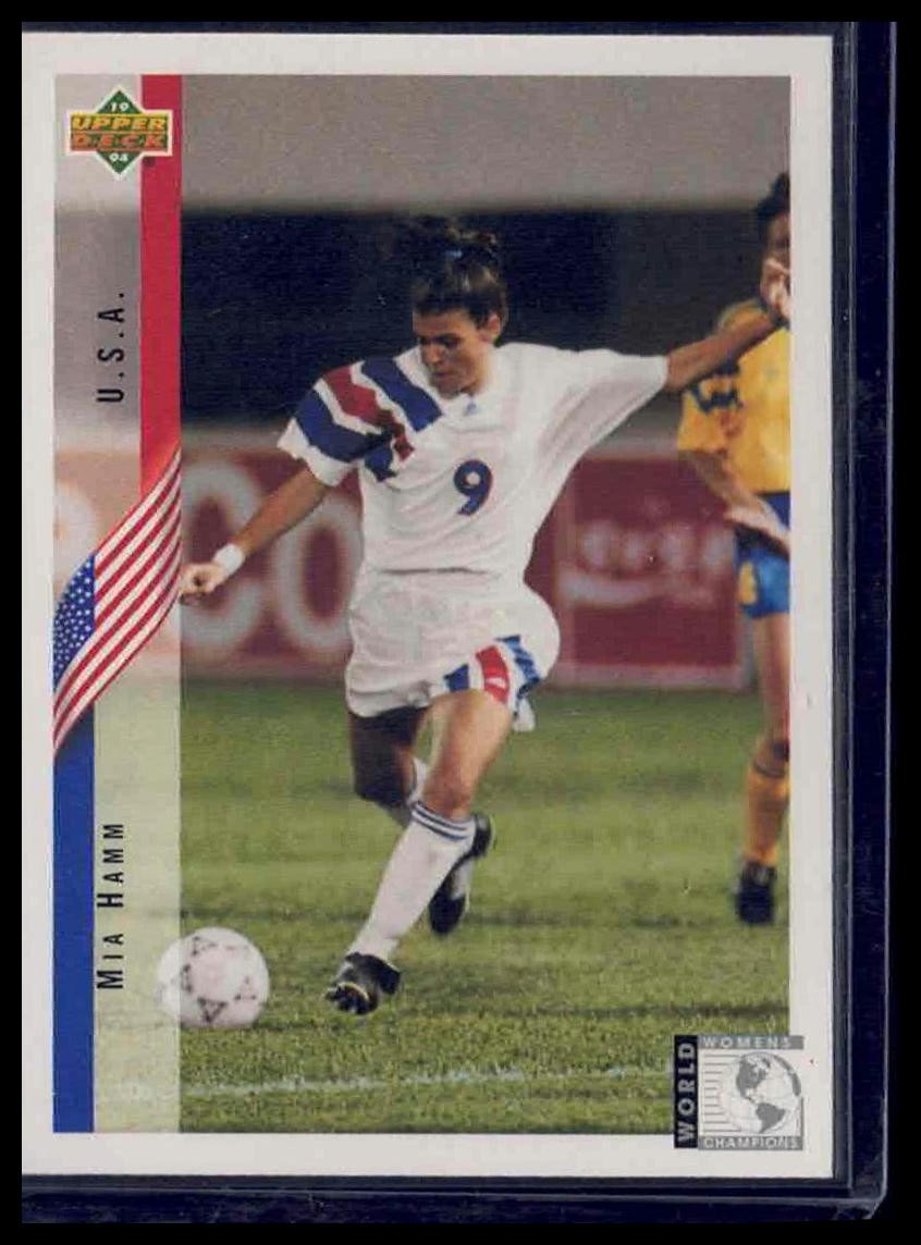1994 Upper Deck World Cup Contenders English/Spanish #268 Mia Hamm